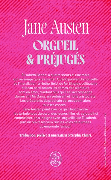 Orgueil et préjugés - Edition collector (9782253196914-back-cover)