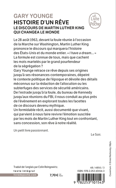 Histoire d'un rêve (9782253101543-back-cover)