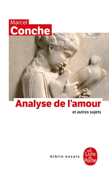 Analyse de l'amour et autres sujets (9782253156253-front-cover)