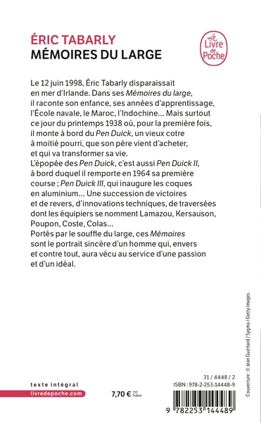 Mémoires du large (9782253144489-back-cover)