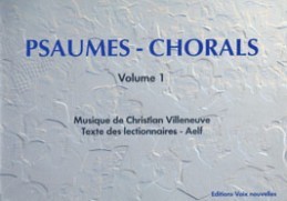 Psaumes – Chorals - volume 1 (9782204075503-front-cover)