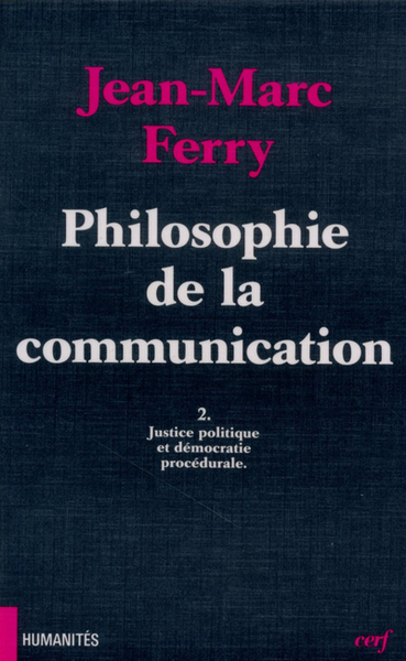 Philosophie de la communication, II (9782204050821-front-cover)