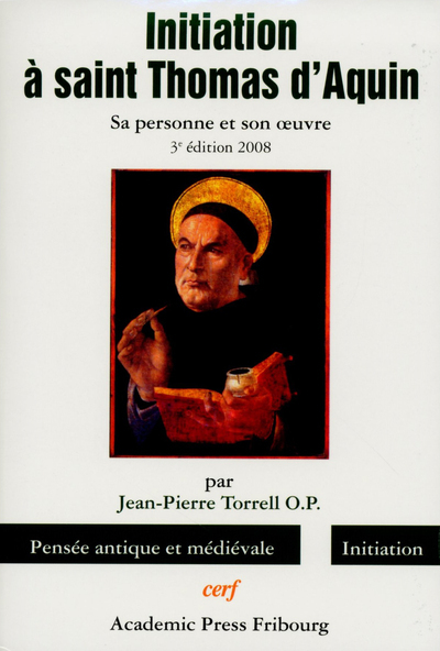 Initiation à saint Thomas d'Aquin (9782204070775-front-cover)
