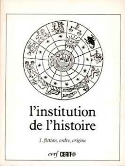 L'Institution de l'histoire, I (9782204030731-front-cover)