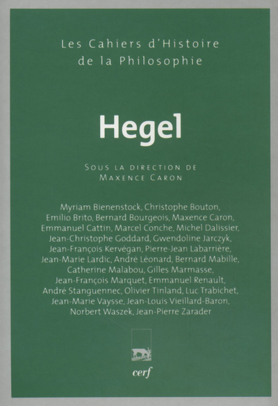 Hegel (9782204080576-front-cover)