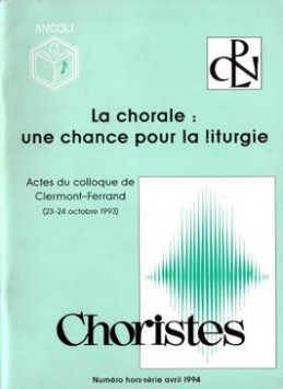 La Chorale : une chance pour la liturgie (9782204075541-front-cover)