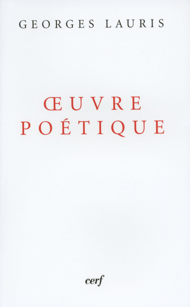 OeŒuvre poétique (9782204068024-front-cover)