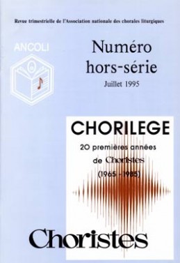 Choristes Hors-série Chorilège (9782204075527-front-cover)