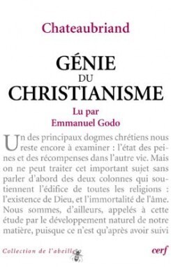 CHATEAUBRIAND : GENIE DU CHRISTIANISME (9782204091596-front-cover)