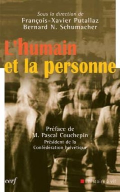L'Humain et la personne (9782204087223-front-cover)