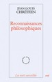 Reconnaissances philosophiques (9782204091008-front-cover)