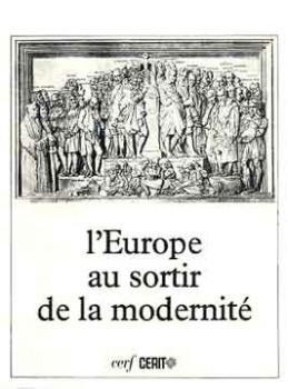 L'Europe au sortir de la modernité (9782204030458-front-cover)