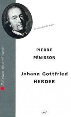 Johann Gottfried Herder - La raison dans les peuples (9782204046244-front-cover)