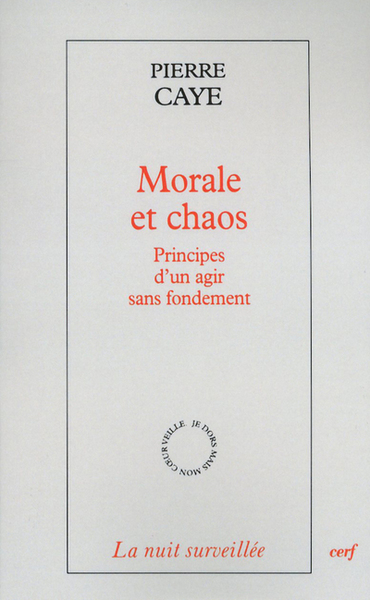 Morale et chaos (9782204086462-front-cover)