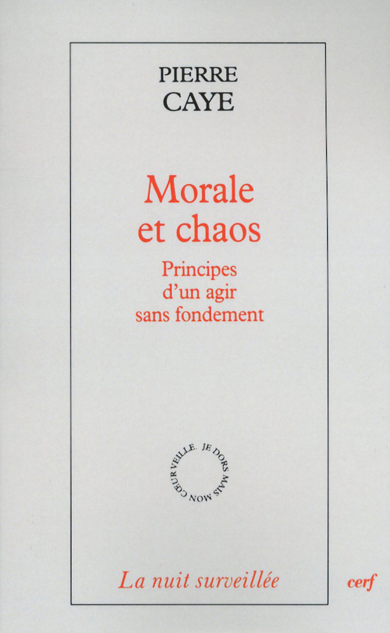 MORALE ET CHAOS (9782204086462-front-cover)