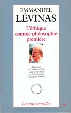 L'éthique comme philosophie première (9782204044103-front-cover)