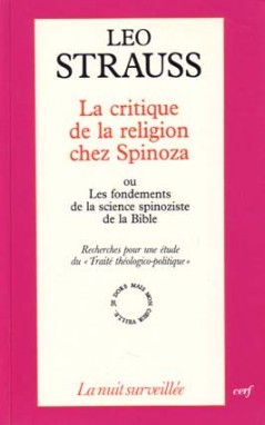 La Critique de la religion chez Spinoza (9782204053082-front-cover)