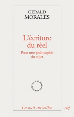 L'écriture du réel (9782204092258-front-cover)