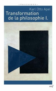 Transformation de la philosophie 1 (9782204081108-front-cover)