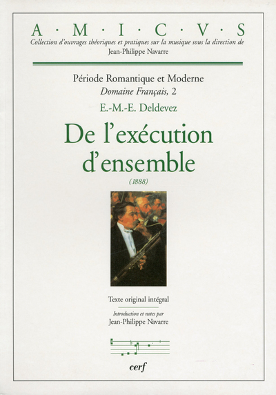 De l'exécution d'ensemble (1888) (9782204057462-front-cover)