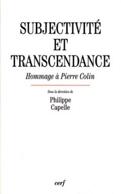 Subjectivité et transcendance (9782204063395-front-cover)