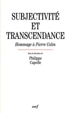 SUBJECTIVITE ET TRANSCENDANCE (9782204063395-front-cover)