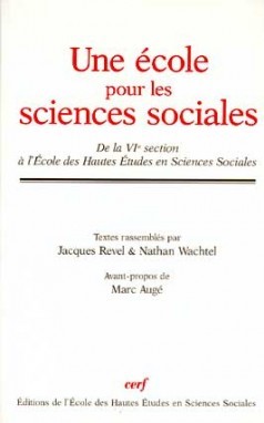 Une école pour les sciences sociales (9782204052689-front-cover)