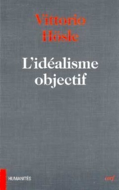 L'IDEALISME OBJECTIF (9782204065986-front-cover)