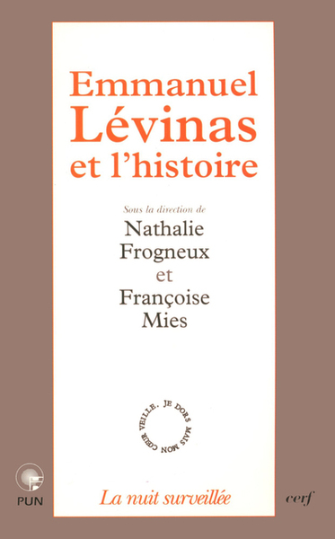 Emmanuel Lévinas et l'histoire (9782204060554-front-cover)