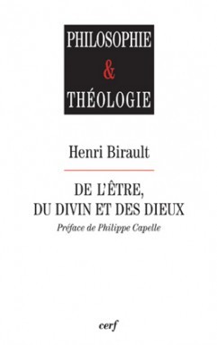 De l'être, du divin et des dieux (9782204075046-front-cover)