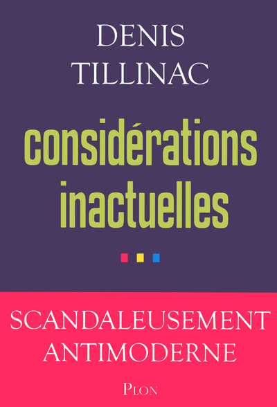 Considérations inactuelles (9782259217040-front-cover)