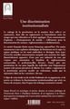 Cadres de la prostitution, Une discrimination institutionnalisée (9782296091054-back-cover)