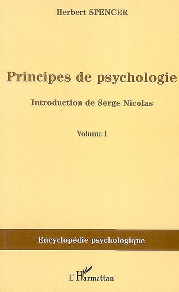 Principes de psychologie (volume 1) (9782296041202-front-cover)