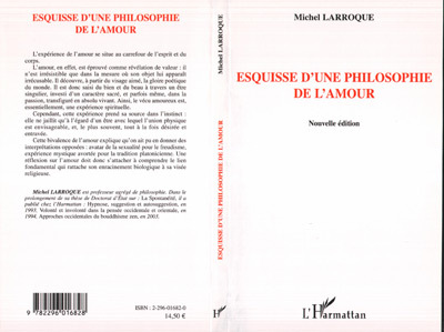 Esquisse d'une philosophie de l'amour, Nouvelle édition revue et augmentée (9782296016828-front-cover)