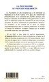 Psychiatrie au pays des marabouts (9782296049710-back-cover)