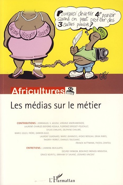 Africultures, Les médias sur le métier (9782296045033-front-cover)