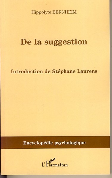 De la Suggestion (9782296037120-front-cover)