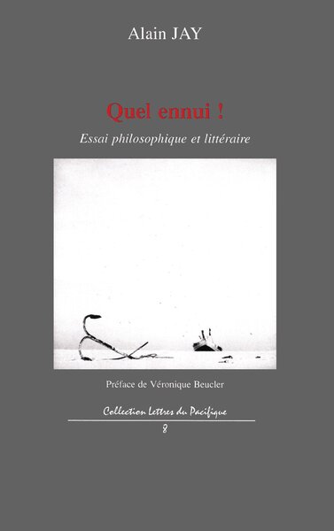 Quel ennui !, Essai philosophique et littéraire (9782296042810-front-cover)