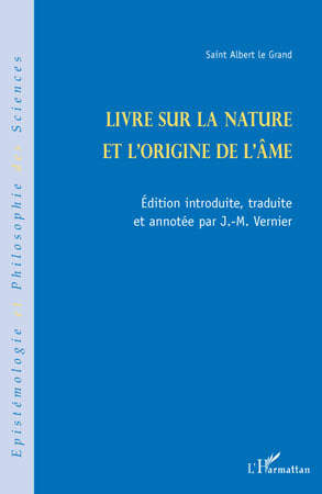Livre sur la nature et l'origine de l'âme (9782296099487-front-cover)