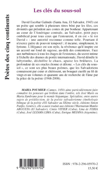 Les clés du sous-sol, Edition bilingue français-espagnol (9782296059702-back-cover)