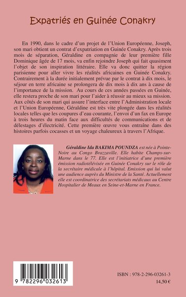 Expatriés en Guinée Conakry (9782296032613-back-cover)
