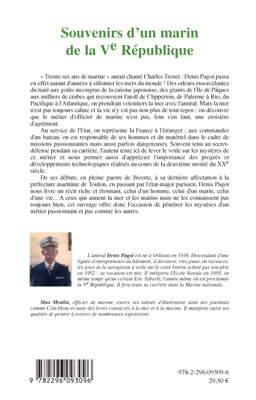 Souvenirs d'un marin de la V° République (9782296093096-back-cover)