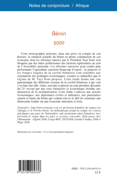 Bénin 2009 (9782296069336-back-cover)