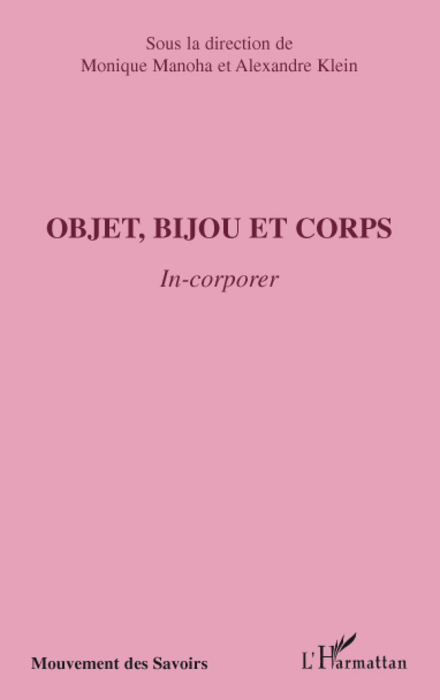 Objet, bijou et corps, In-corporer (9782296070295-front-cover)