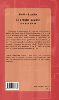 La librairie italienne et autres récits (9782296089631-back-cover)