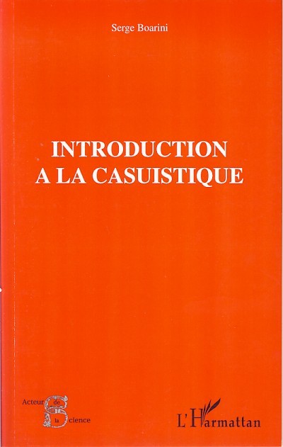 Introduction à la casuistique (9782296033566-front-cover)