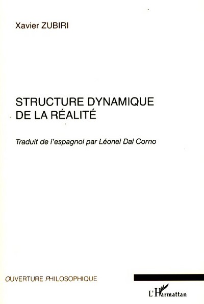 Structure dynamique de la réalité (9782296054967-front-cover)
