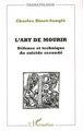 L'art de mourir, Défense et technique du suicide secondé (9782296016224-front-cover)