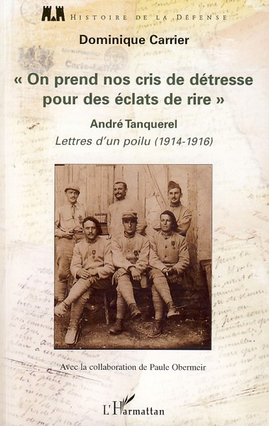"On prend nos cris de détresse pour des éclats de rire", Lettres d'un poilu (1914-1916) (9782296052321-front-cover)