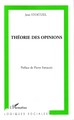 Théorie des opinions (9782296007420-front-cover)